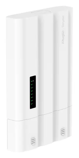 Reyee RG-ES207GS-AC-OD 5 Port Gigabit 2×SFP Dış Ortam Yönetilebilir Switch görsel 3