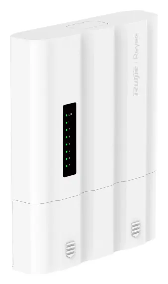 Reyee RG-ES207GS-PI-OD 5 Port Gigabit PoE 2×SFP Dış Ortam Yönetilebilir Switch görsel 2