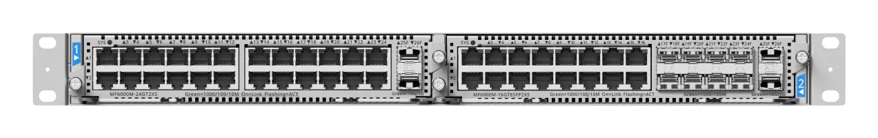 Reyee RG-NBF6002M 2 Slot L3 Modüler Omurga Switch görsel 5
