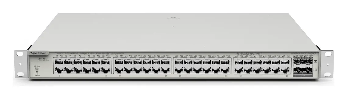 Reyee RG-NBS3200-48GT4XS-P 48 Port Gigabit PoE+ 4×10G SFP+ L2+ Yönetilebilir Switch — görsel 2