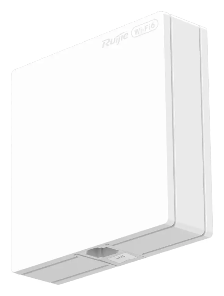 Reyee RG-RAP62-WALL-LITE Wi-Fi 6 AX3000 Çift Bant Duvar Tipi Access Point görsel 5