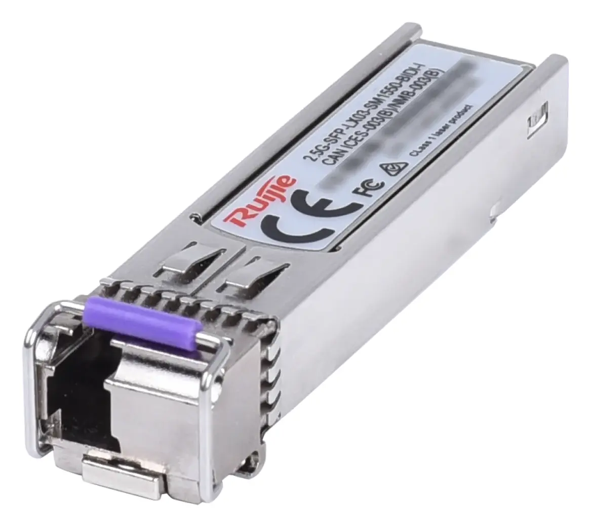 Ruijie 2.5G-SFP-LX03-SM1550-BIDI-I 2.5G BiDi 1550/1310nm 3km Single Mode SFP Optik Modül — görsel 5