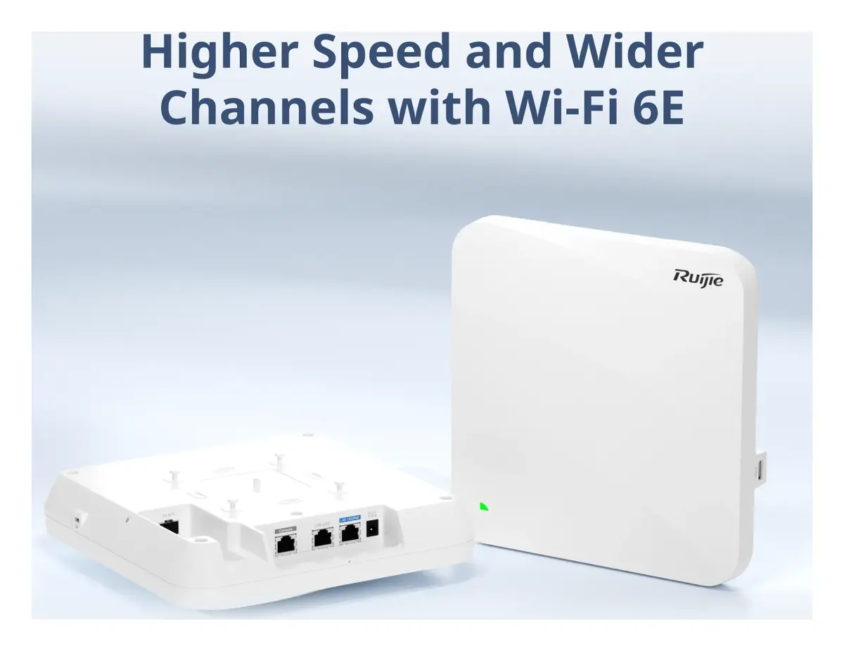 Ruijie RG-AP880-L Wi-Fi 6E Üç Bant Tavan Tipi Access Point görsel 2