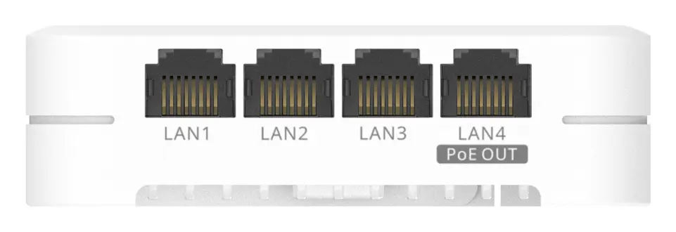 Ruijie RG-CAP62-WP Wi-Fi 6 AX3000 Çift Bant Duvar Tipi Access Point görsel 4