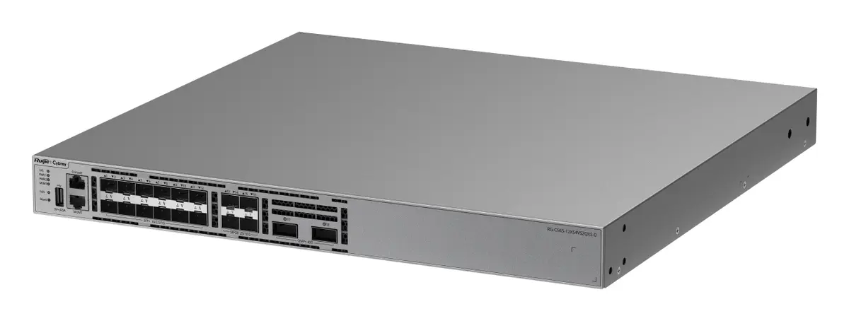 Ruijie RG-CS65-12XS4VS2QXS-D 12 Port 10G SFP+ 4×25G SFP28 2×40G QSFP+ L3 Yönetilebilir Switch görsel 4