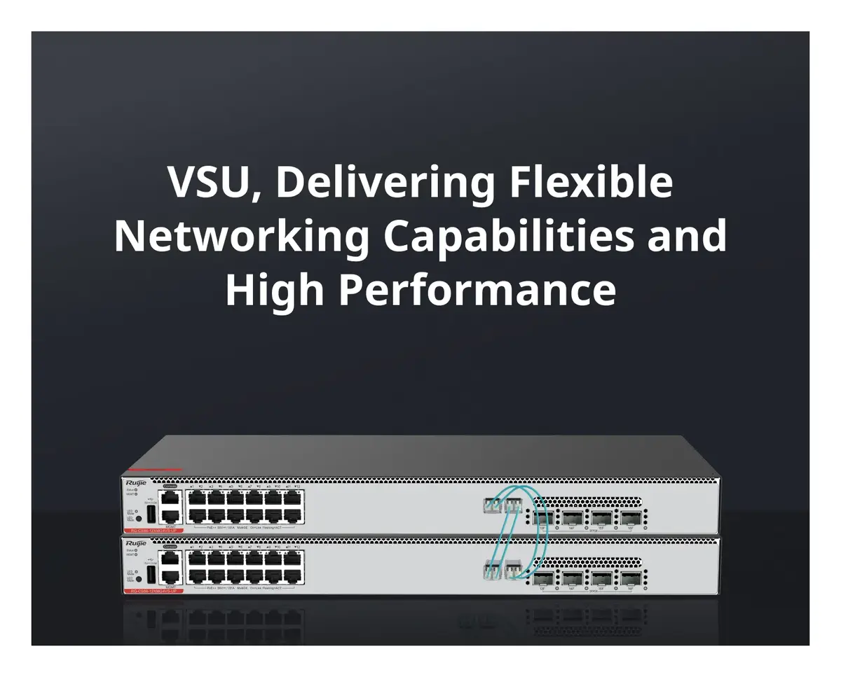 Ruijie RG-CS86-12XMG4VS-UP 12 Port 10G PoE++ 4×25G SFP28 Yönetilebilir Switch görsel 3