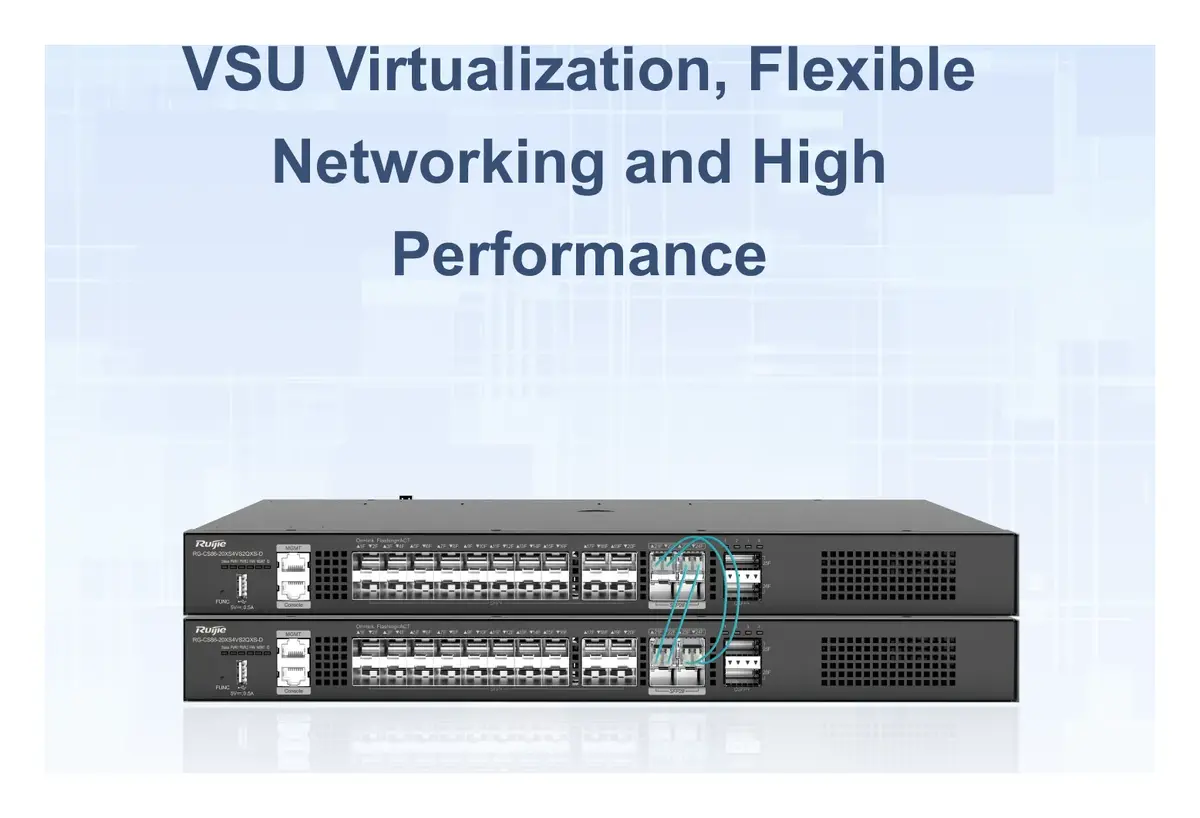 Ruijie RG-CS86-20XS4VS2QXS-D 20 Port 10G SFP+ 4×25G SFP28 2×40G QSFP+ L3 Yönetilebilir Switch görsel 2