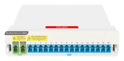 Ruijie RG-MUX-16LC/LC-V-BIDI 16 Port CWDM Pasif Optik Dağıtım Modülü