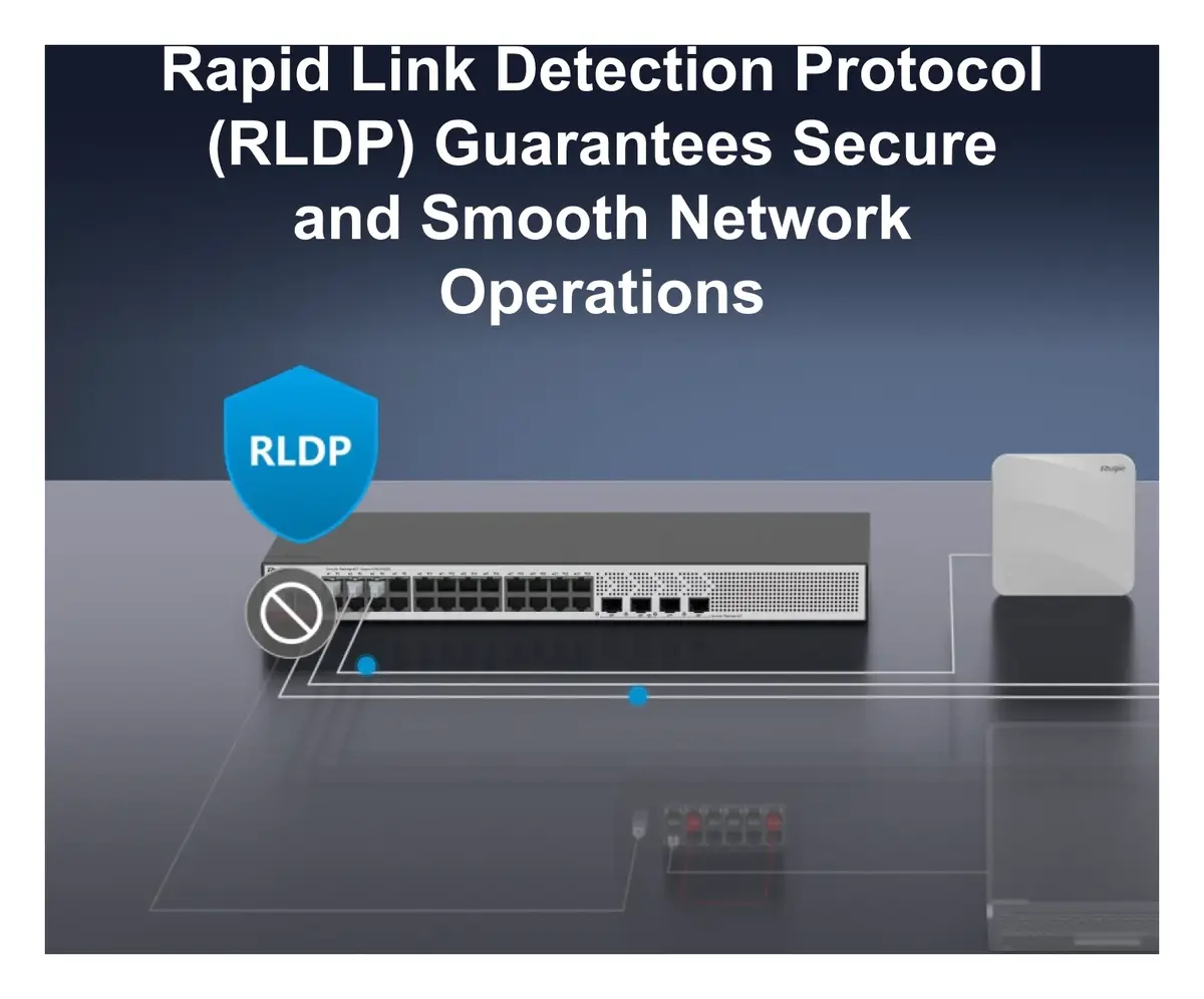 Ruijie RG-S5000-24GT4MS-P-E 24 Port Gigabit PoE+ 4×2.5G SFP L2+ Yönetilebilir Switch görsel 5