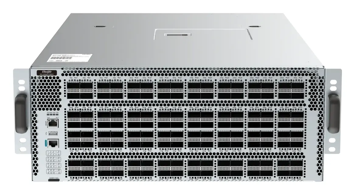 Ruijie RG-S6980-128DC 128 Port 200G QSFP56 Veri Merkezi Switch