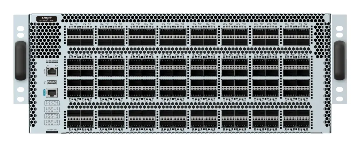 Ruijie RG-S6980-128DC 128 Port 200G QSFP56 Veri Merkezi Switch görsel 2