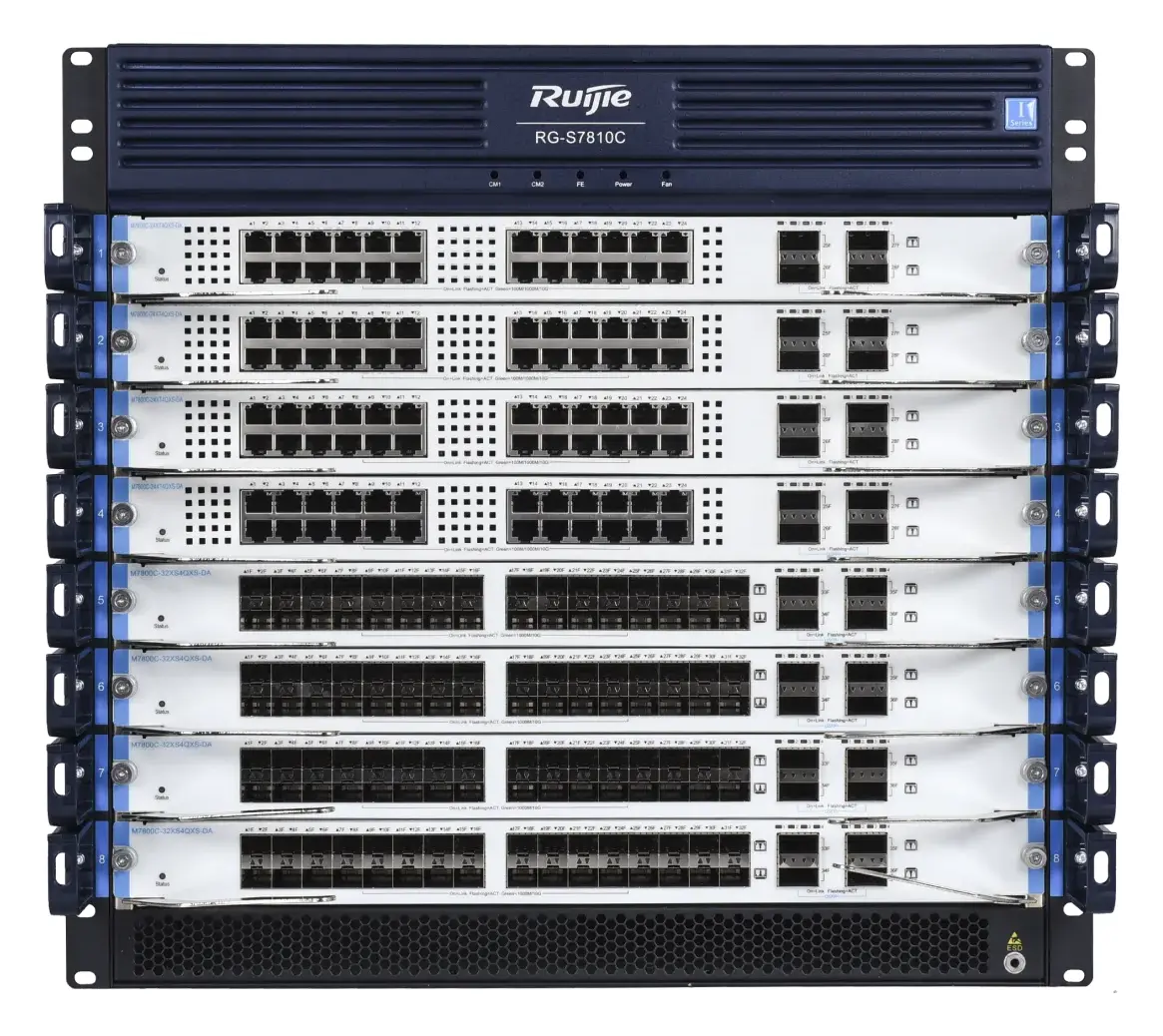 Ruijie RG-S7810C 8 Slot Modüler Omurga Switch