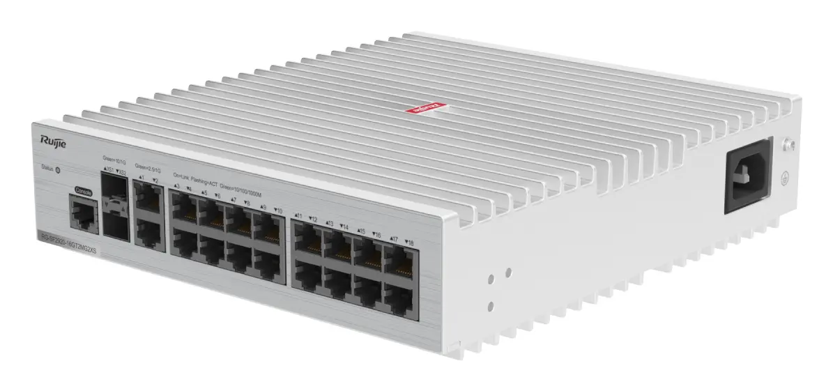 Ruijie RG-SF2920-16GT2MG2XS 16 Port Gigabit 2×2.5G 2×10G SFP+ Yönetilebilir Switch görsel 2