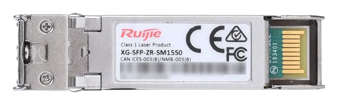 Ruijie XG-SFP-ZR-SM1550 10GBASE-ZR 1550nm 80km Single Mode SFP+ Optik Modül