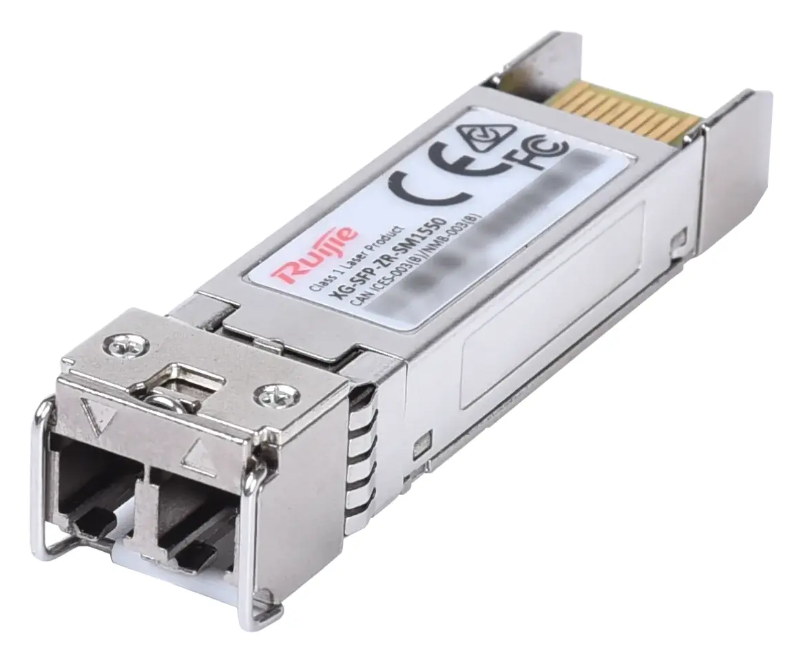 Ruijie XG-SFP-ZR-SM1550 10GBASE-ZR 1550nm 80km Single Mode SFP+ Optik Modül görsel 5