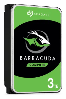 Seagate BarraCuda 3TB 3.5" SATA Masaüstü Disk (ST3000DM007) görsel 3