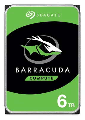 Seagate BarraCuda 6TB 3.5" SATA Masaüstü Disk (ST6000DM003) görsel 2