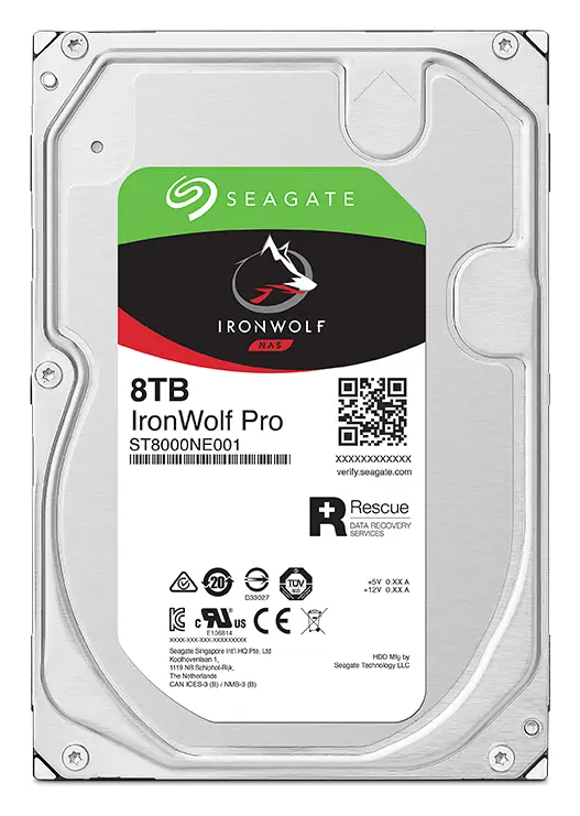 Seagate IronWolf Pro 8TB 3.5" SATA NAS Diski (ST8000NT001) görsel 4