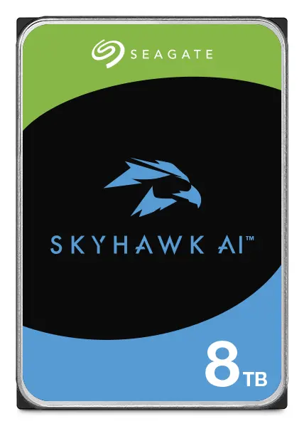 Seagate SkyHawk AI 8TB 3.5" SATA Gözetim Diski (ST8000VE001) görsel 2