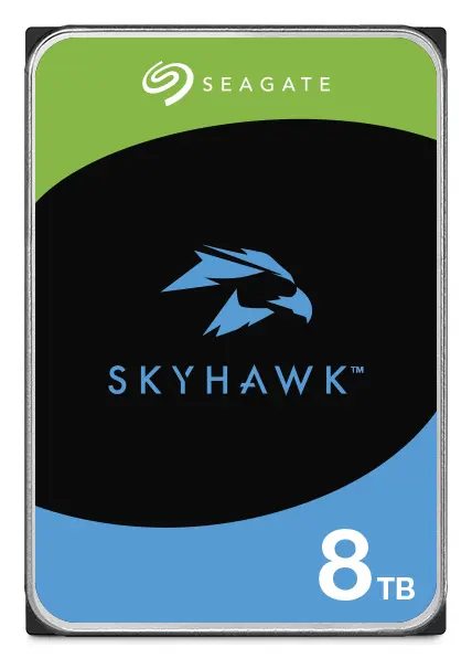 Seagate SkyHawk 8TB 3.5" SATA Gözetim Diski (ST8000VX010) — görsel 2