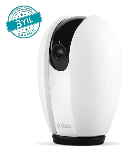 TTEC 2AGK02 Wizi Pro 3MP 360° Wi-Fi Akıllı Kamera