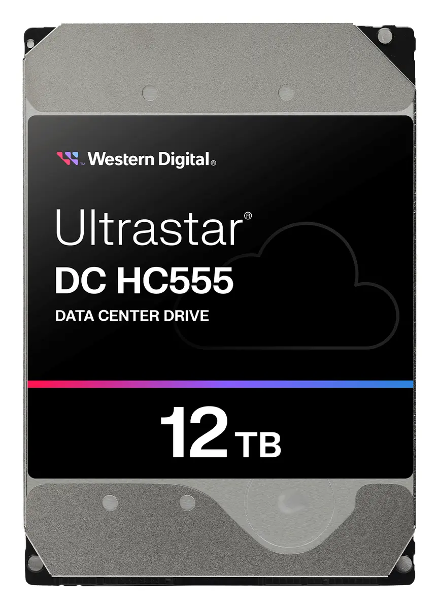 WD Ultrastar DC HC555 12TB 3.5" SAS Kurumsal Disk (0B47741) görsel 2