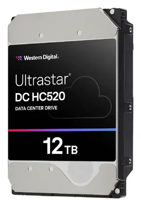 WD Ultrastar DC HC520 12TB 3.5" SATA Kurumsal Disk (0F30144)