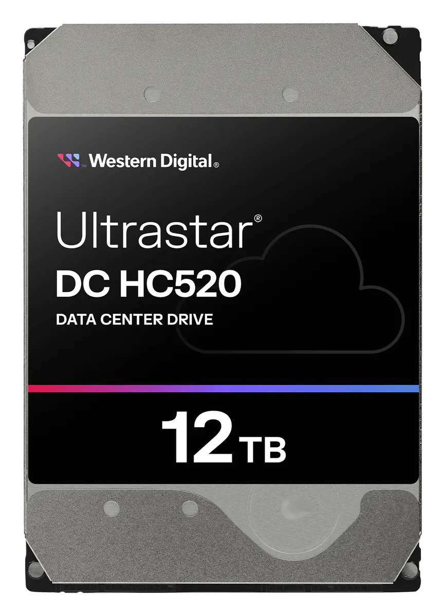 WD Ultrastar DC HC520 12TB 3.5" SATA Kurumsal Disk (0F30144) görsel 2