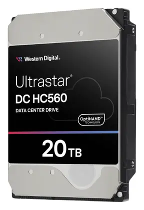 WD Ultrastar DC HC560 20TB 3.5" SATA Kurumsal Disk (0F38785)