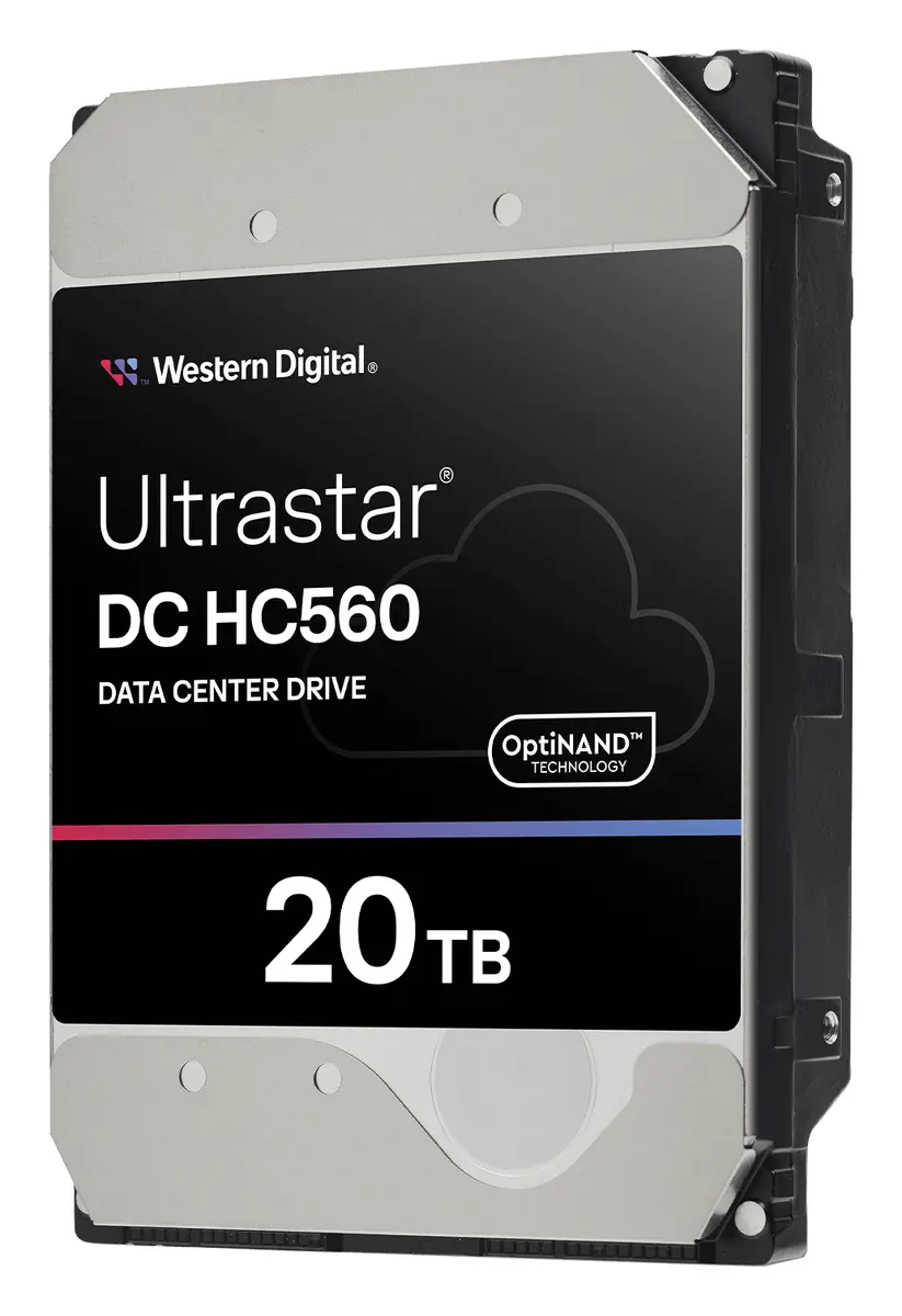 WD Ultrastar DC HC560 20TB 3.5" SATA Kurumsal Disk (0F38785)