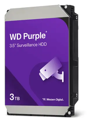 WD Purple 3TB 3.5" SATA Gözetim Diski (WD33PURZ)