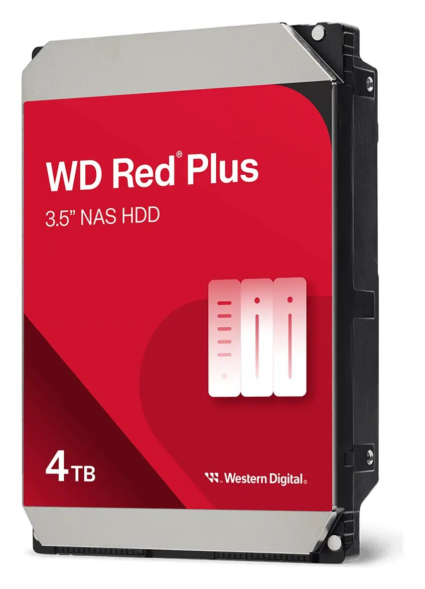 WD Red Plus 4TB 3.5" SATA NAS Diski (WD40EFPX)