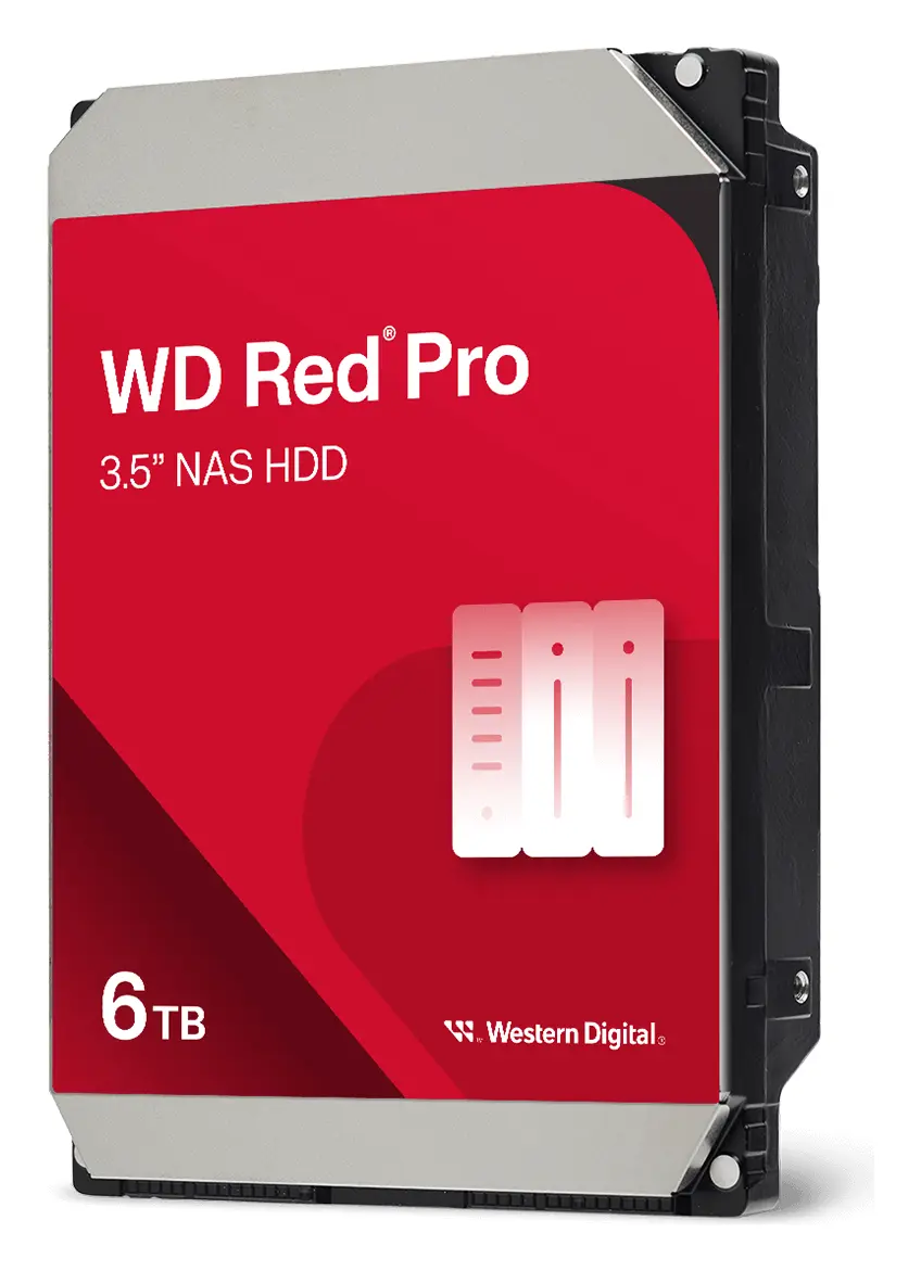 WD Red Pro 6TB 3.5" SATA NAS Diski (WD6006FFBX)