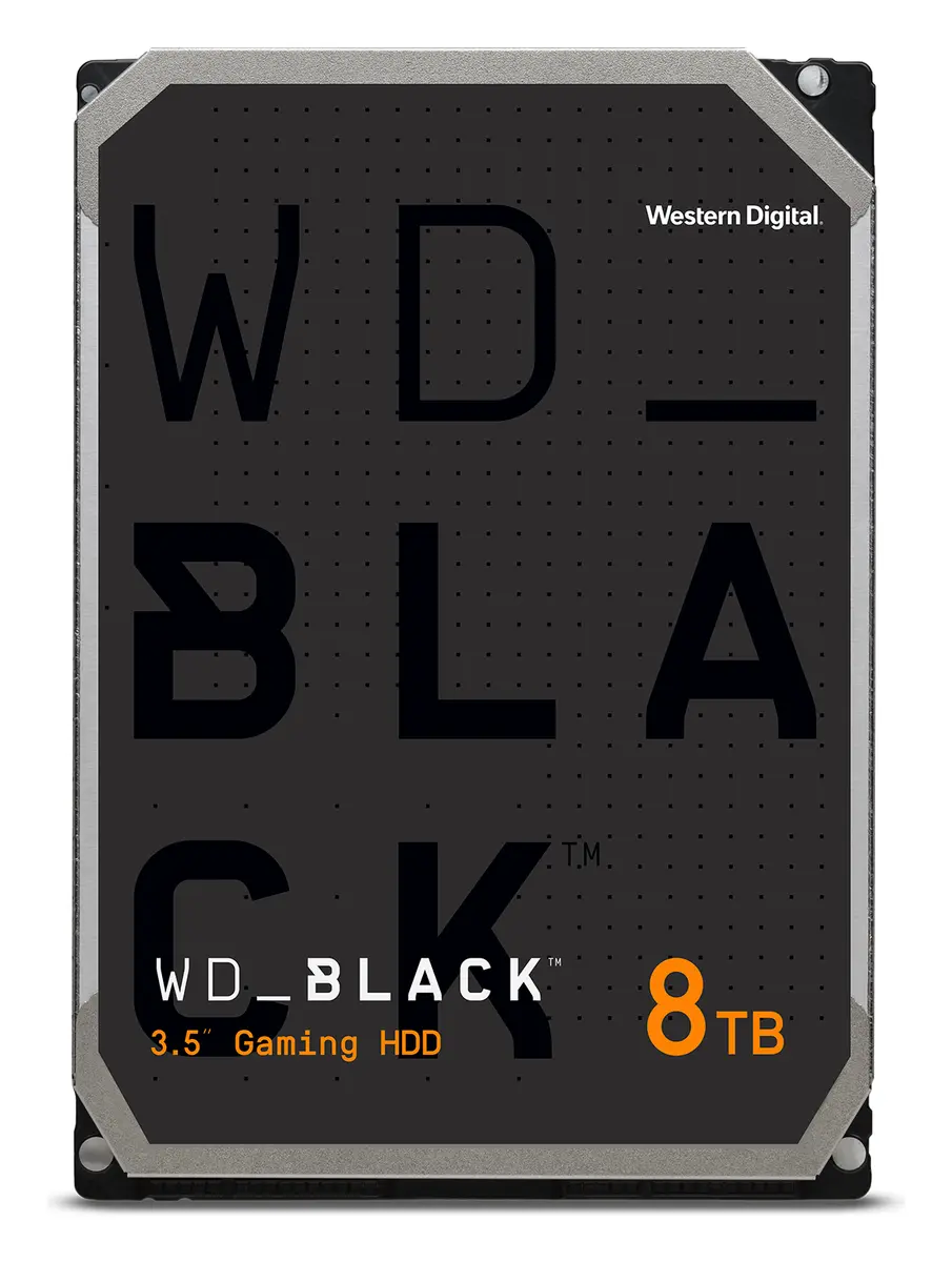 WD_BLACK 8TB 3.5" SATA Masaüstü Disk (WD8002FZWX) görsel 2