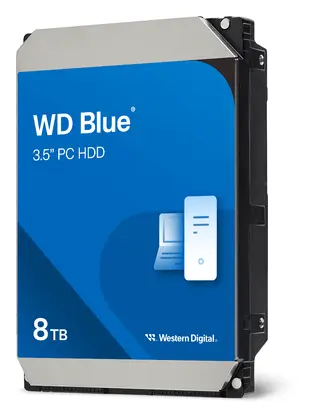 WD Blue 8TB 3.5" SATA Masaüstü Disk (WD80EAAZ)