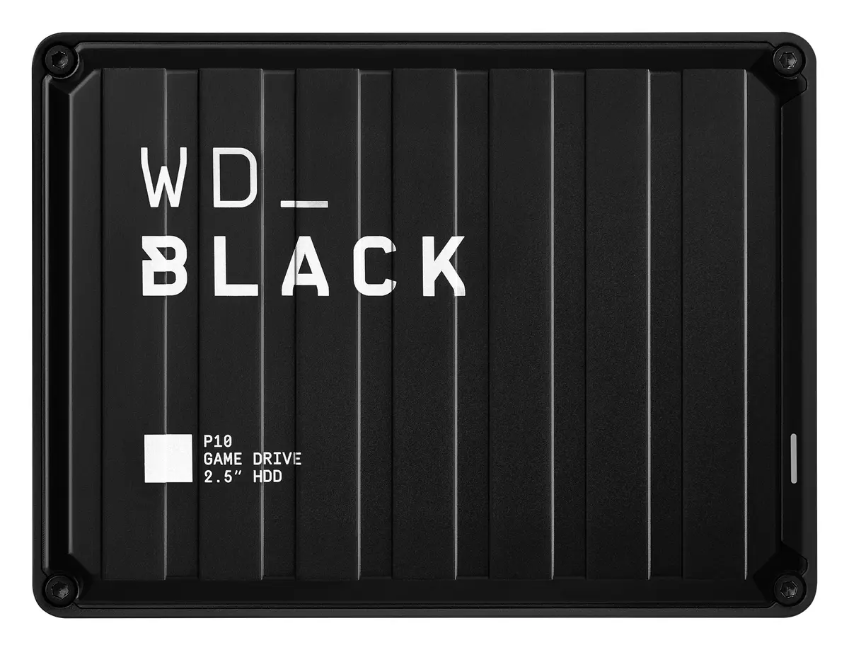 WD_BLACK P10 Game Drive 2TB USB 3.2 Siyah Harici Disk (WDBA2W0020BBK-WES1) görsel 2