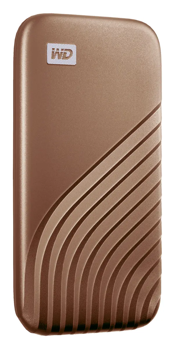 WD My Passport SSD 1TB USB 3.2 Pembe Altın Harici Disk (WDBAGF0010BGD-WESN) — görsel 2