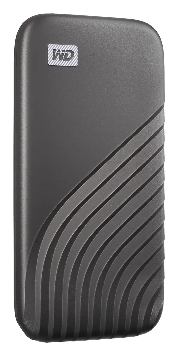 WD My Passport SSD 500GB USB 3.2 Gray/Silver Harici Disk (WDBAGF5000AGY-WESN) — görsel 2