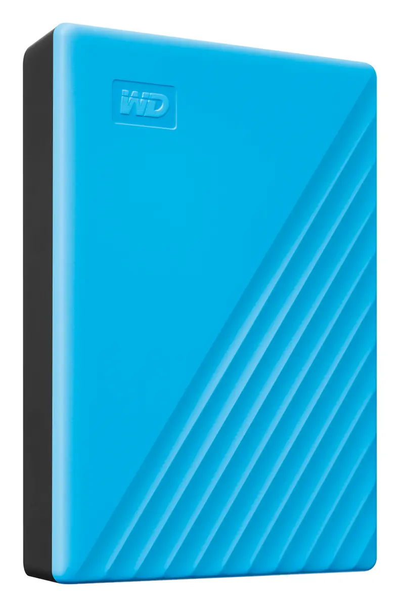WD My Passport 4TB USB 3.2 Siyah Harici Disk (WDBPKJ0040BBL-WESN) görsel 3