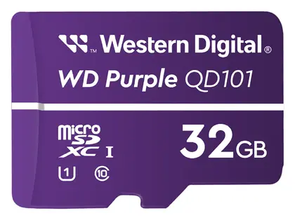 WD Purple QD101 32GB microSD Hafıza Kartı (WDD032G1P0C)