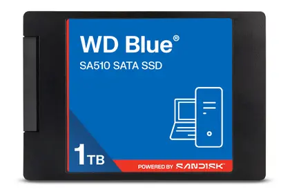 WD Blue SA510 1TB 2.5" SATA SSD (WDS100T5B0A)