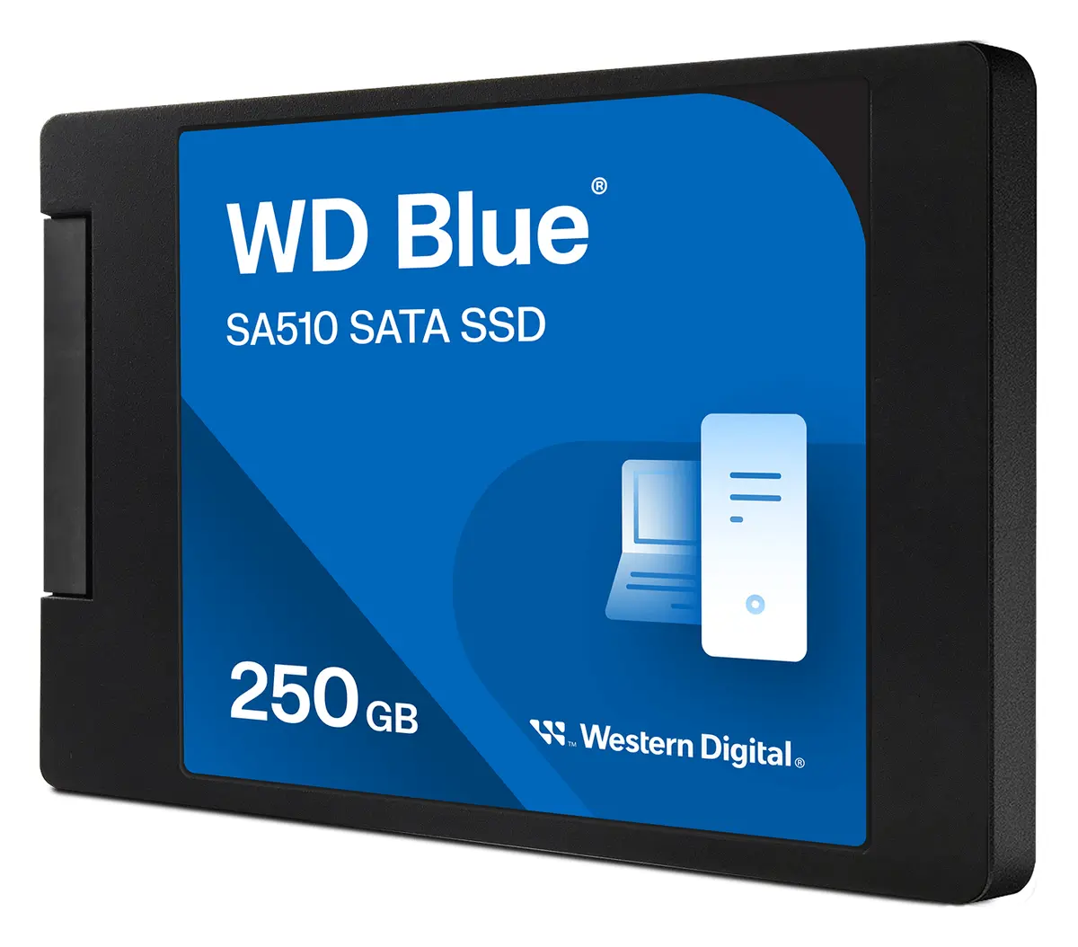 WD Blue SA510 250GB 2.5" SATA SSD (WDS250G3B0A) görsel 2