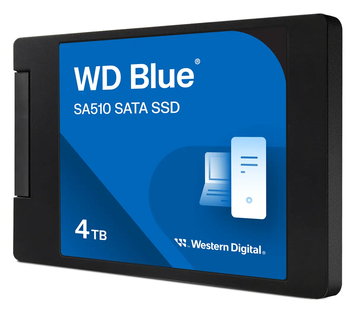 WD Blue SA510 4TB 2.5" SATA SSD (WDS400T3B0A) görsel 2