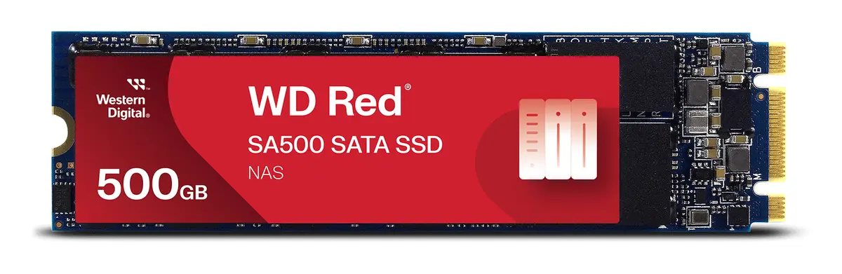 WD Red SA500 500GB M.2 2280 SATA SSD (WDS500G1R0B)