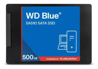 WD Blue SA510 500GB 2.5" SATA SSD (WDS500G5B0A)