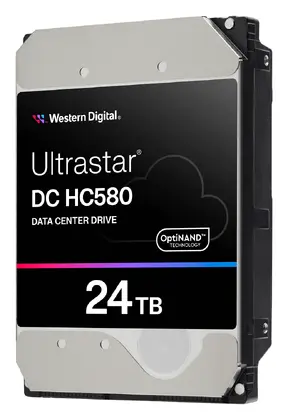 WD Ultrastar DC HC580 24TB 3.5" SAS Kurumsal Disk (WUH722424AL5201)
