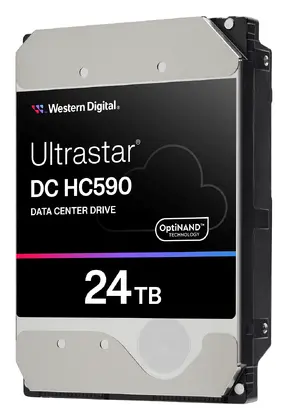 WD Ultrastar DC HC590 24TB 3.5" SAS Kurumsal Disk (WUH722624AL5201)