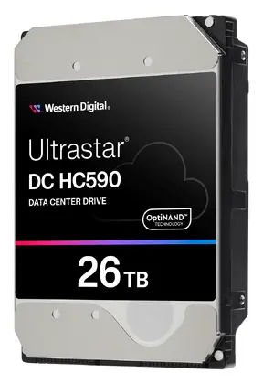 WD Ultrastar DC HC590 26TB 3.5" SAS Kurumsal Disk (WUH722626ALE6L1)