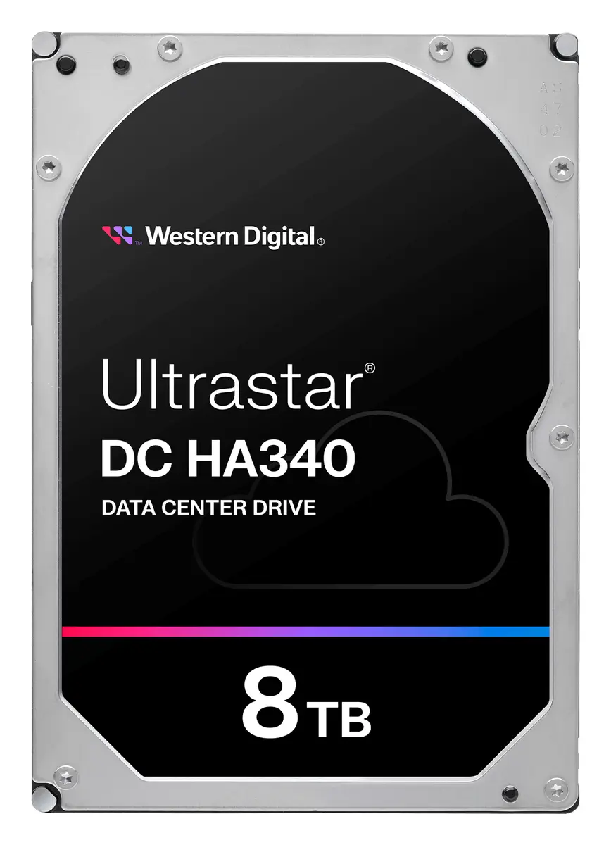 WD Ultrastar DC HA340 8TB 3.5" SATA Kurumsal Disk (WUS721208BLE6L4) — görsel 2