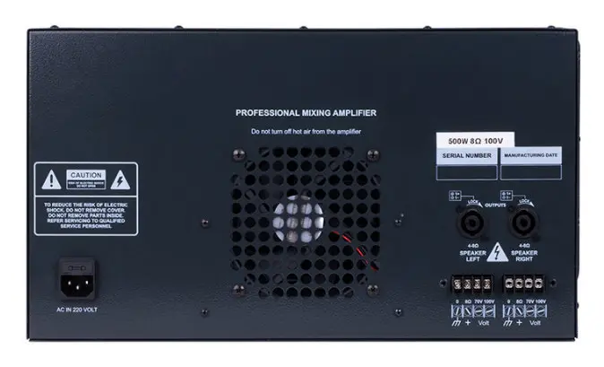 Westa WS-6500 500W Mikser Amfi — görsel 3